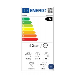 Omnys Πλυντήριο Ρούχων 6kg 1000 Στροφών WNM-6018A